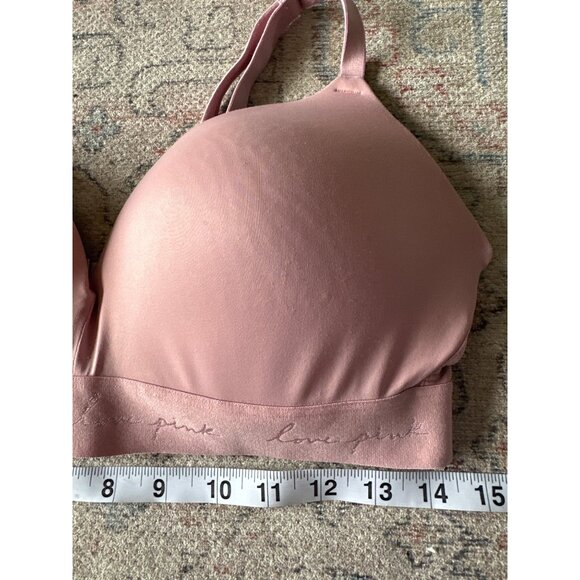 Victorias Secret Pink Wireless Push-Up Bra 38D Comfort Wear Everywear - Picture 4 of 8